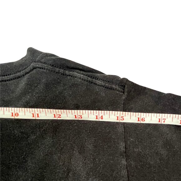 Nirvana Band T-Shirt Women’s Small Black Pink Floral Smiley Face Graphic Tee - Picture 8 of 10